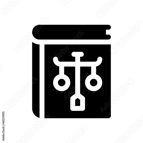 book glyph icon