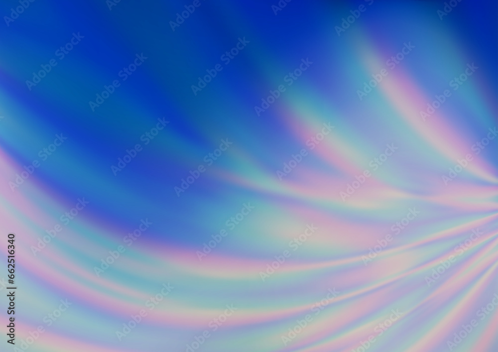 Light BLUE vector blur pattern.