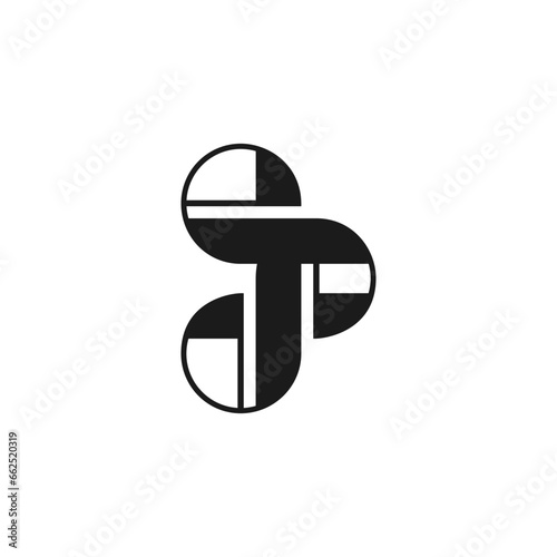the logo consists of the letters g and p monogram. Or T.