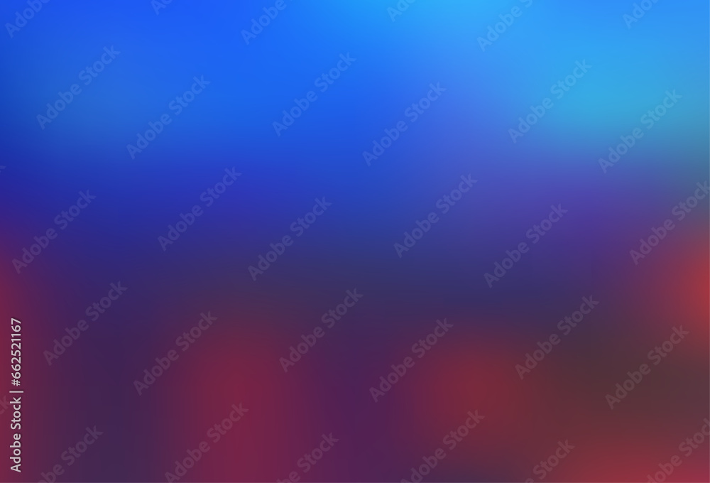 Light Blue, Red vector abstract blurred background.