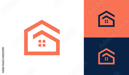 Letter G house logo design