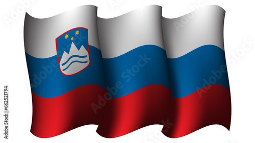 Free Download slovenia macedonia waving flag design vector illustration - GFXLoad