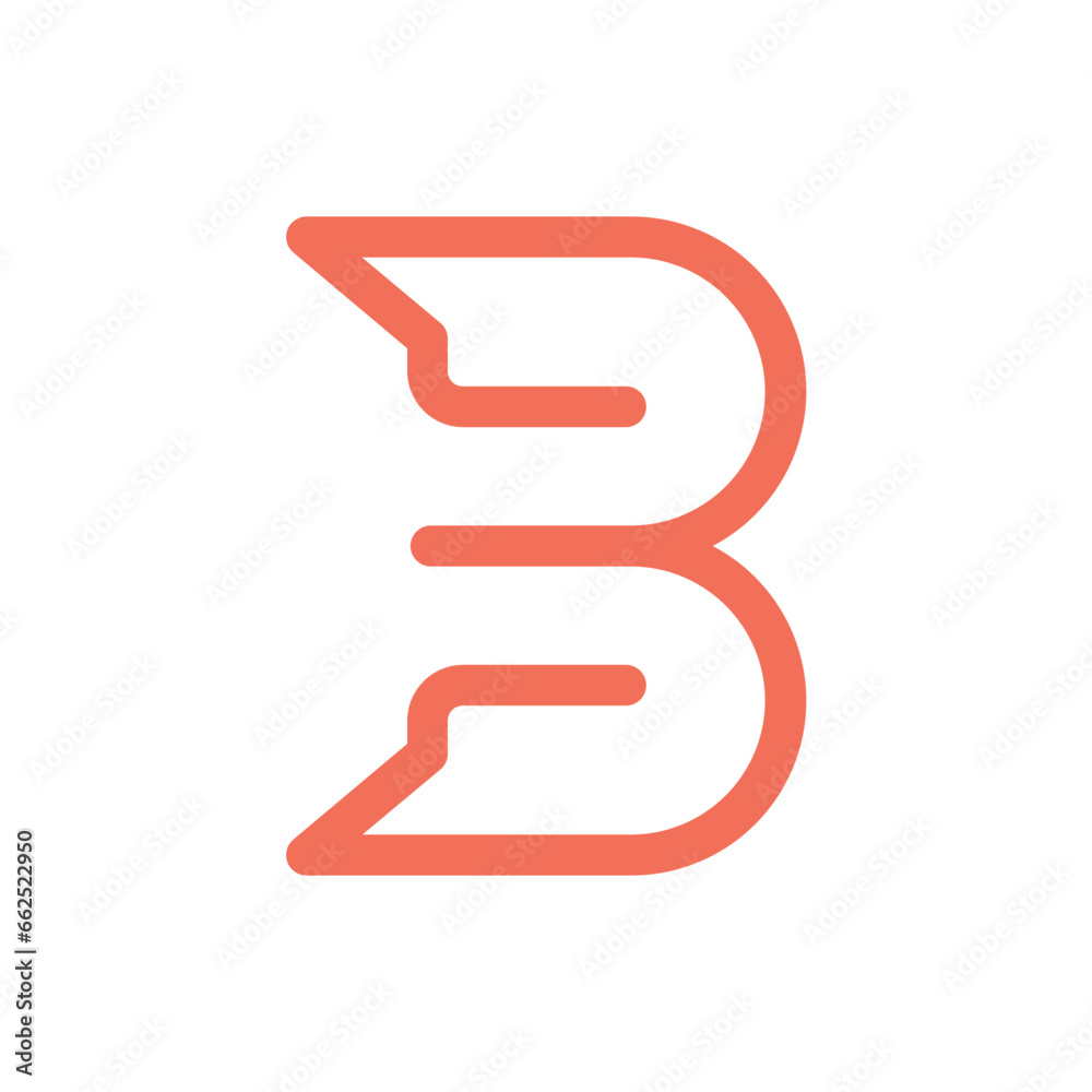 Monogram initial b letter mark logo design. Monogram design vector b logo. Monogram initial letter mark b logo. Design simple b monogram Monogram initial b letter mark logo design. Monogram design vector b logo. Monogram initial letter mark b logo. Design simple b monogram