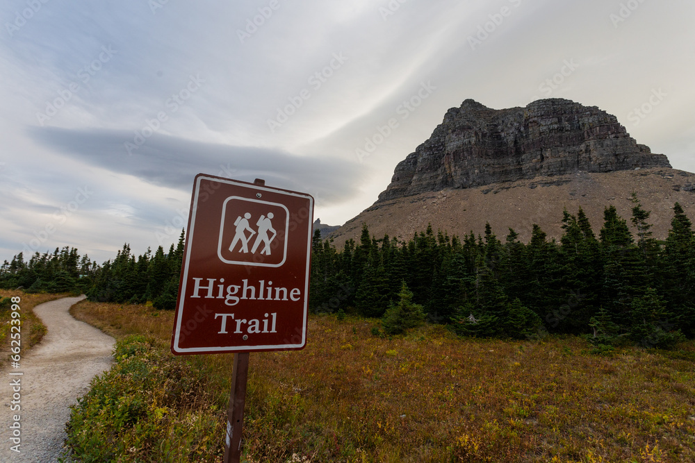 Highline Trail, Glacier National Park, Montana Highline Trail, Glacier National Park, Montana