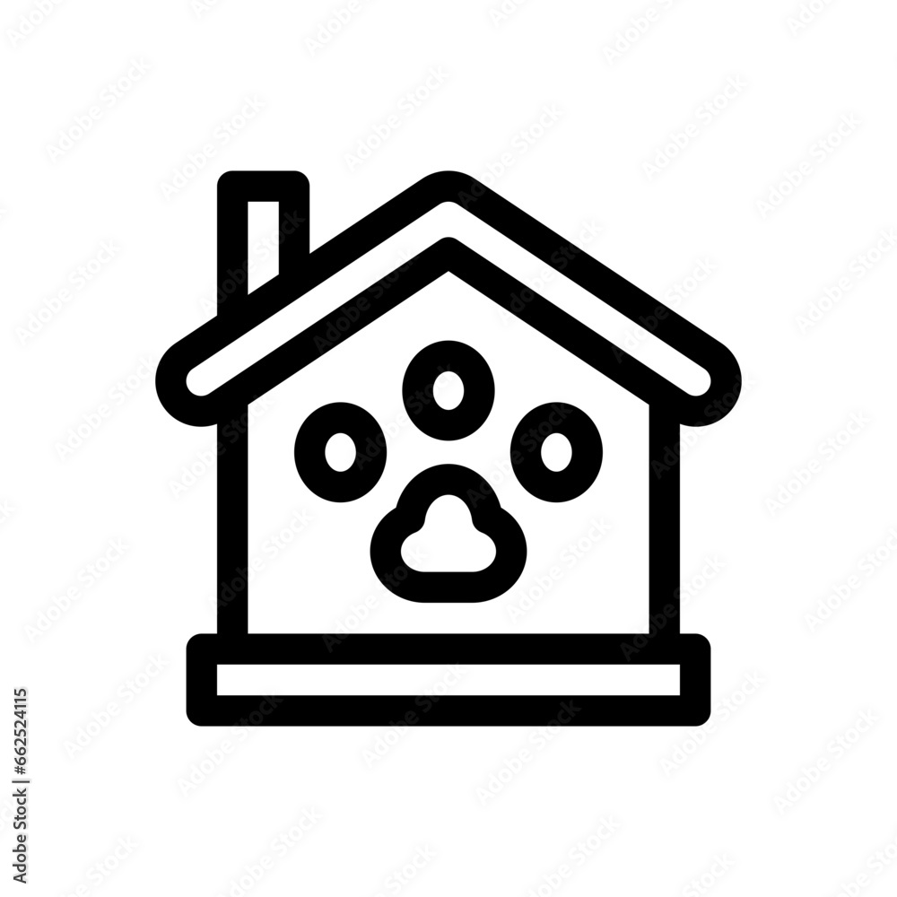 pet friendly line icon pet friendly line icon