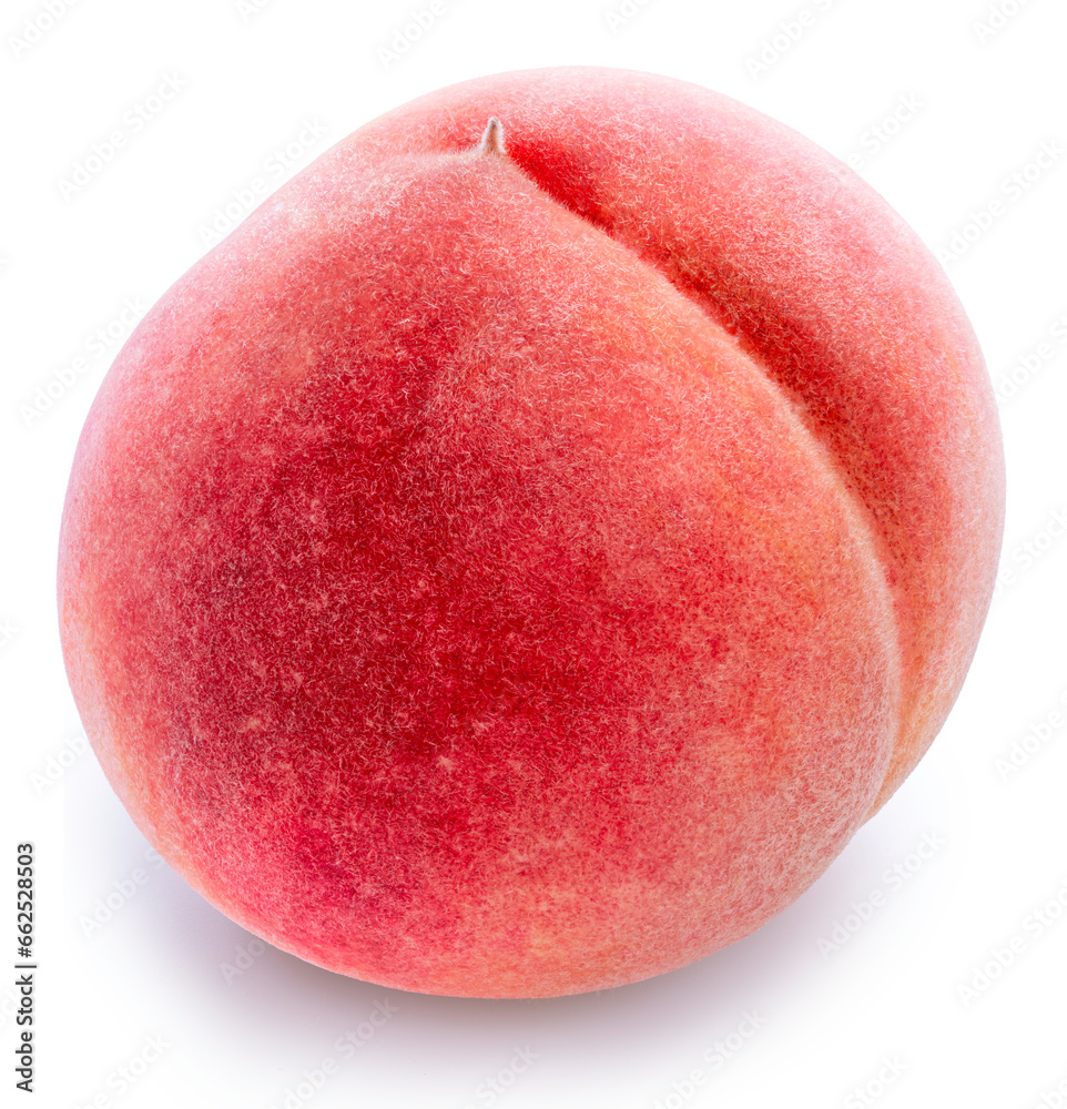 Pink Peach fruit isolated on white background, Fresh Peach on White Background With clipping path. Pink Peach fruit isolated on white background, Fresh Peach on White Background With clipping path.