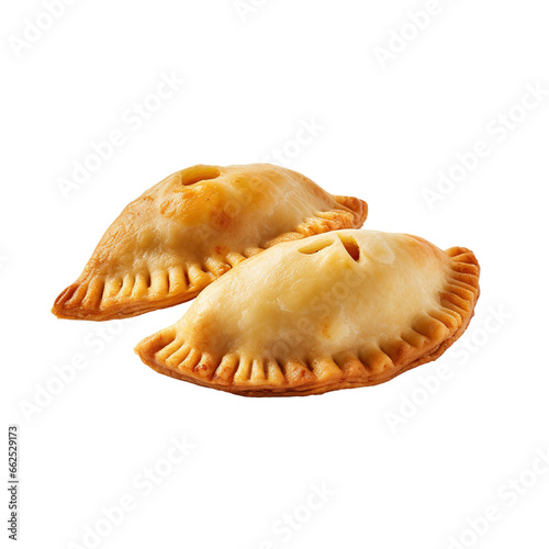 Empanadas on a white background isolated PNG