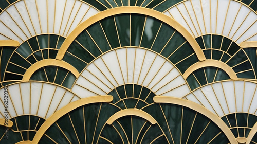 Pattern in the Vintage Art Deco Style