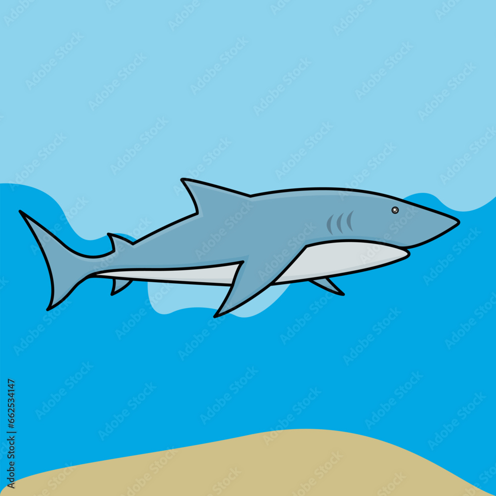 SHARK VECTOR DESIGN. ILLUSTRATION OF ANIMALS IN THE SEA. MARINE LIFE. SHARK VECTOR DESIGN. ILLUSTRATION OF ANIMALS IN THE SEA. MARINE LIFE.
