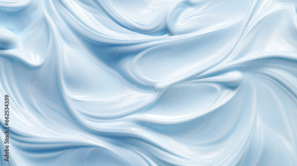 Naklejka premium 薄いブルーのクリームの背景