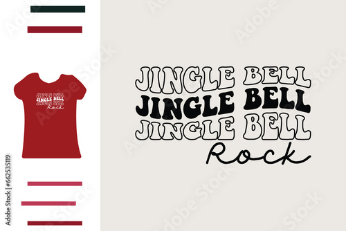  Jingle Bell rock t shirt design 6.eps