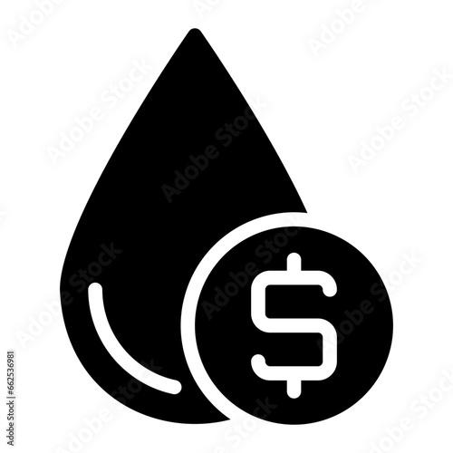 liquidity glyph icon
