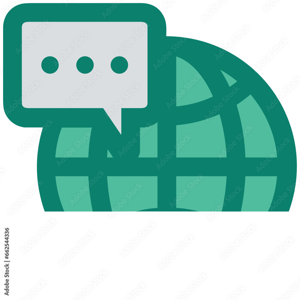 Comment icon symbol vector image. Illustration of the chat social media concept design image