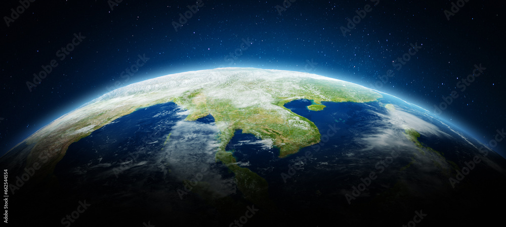 Fototapeta premium South-East Asia - planet Earth