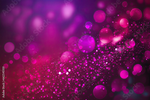 Shiny Magenta and Pink Glitter in Defocused Abstract Spectacle