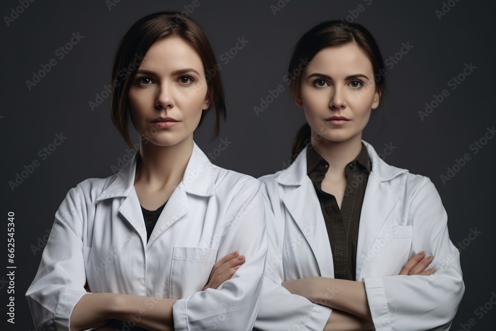 Asian woman in white uniform looking at camera Asian woman in white uniform looking at camera