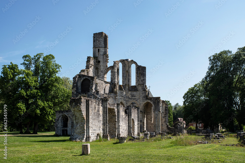 12th century Royal Cistercian Abbey of Chaalis in France