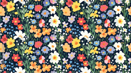 seamless ditsy flowers repeating pattern, tiny flowers pattern, ditsy, liberty , meadow, floral