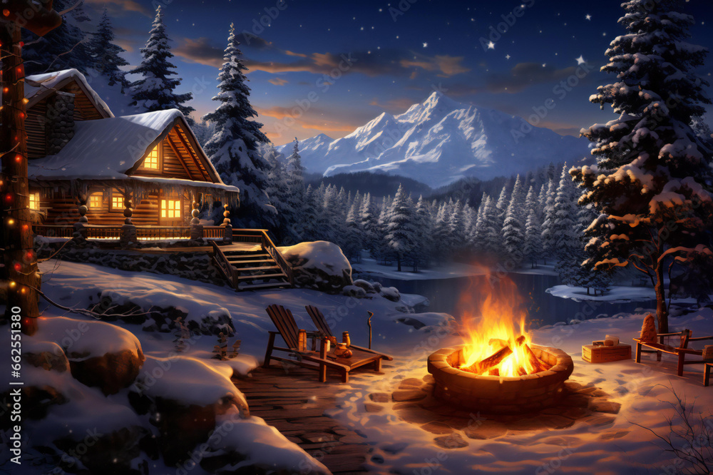 Christmas and New Year, Cozy fireplaces and warm hot chocolates, lighting bonfires, candles, or lanterns. the season of winter brings a huge scope for creativity.