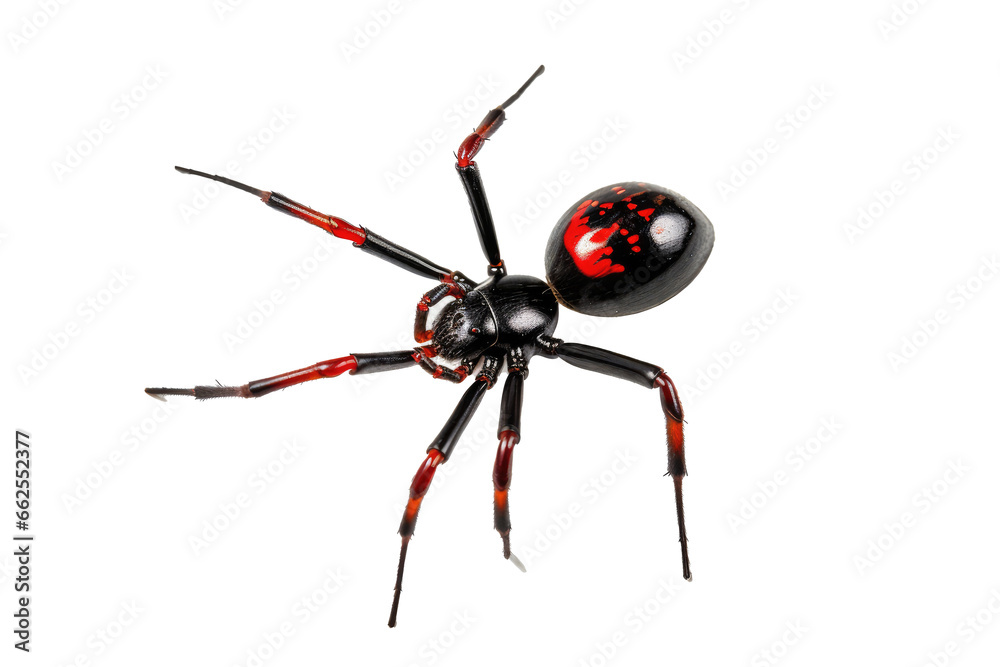 Fototapeta premium Black widow spider Latrodectus