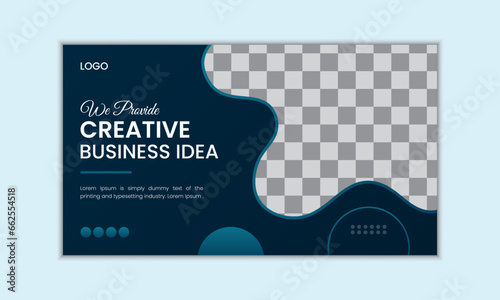 Professional you tube thumbnail design template.