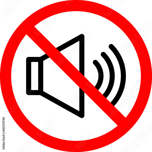 Muted Speaker Icon. Volume off icon. Vector illustration