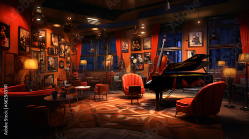 Jazz club room © Cedar