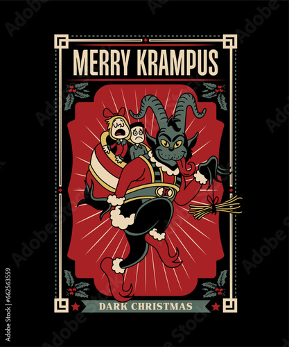 Merry Krampus Dark Christmas