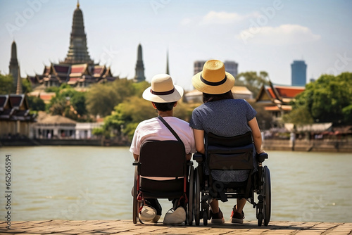 person travelling in wheelchair, Accessible Adventures: Embracing the Beauty of Disability-Friendly Travel and Inclusive Tourism on International Day of Persons with Disabilities. © Kane