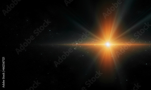 Light flare Glowing light explodes Light effect ray shining sun bright flash Special lens flare © Vuang