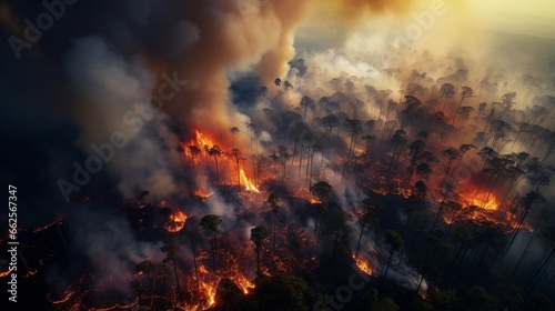 Forest fires in Borneo have been a recurring environmental crisis, often exacerbated by deforestation and dry weather conditions, leading to widespread ecological damage 