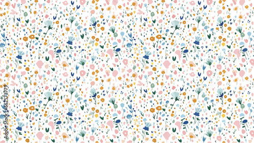 seamless ditsy flowers repeating pattern, tiny flowers pattern, ditsy, liberty , meadow, floral