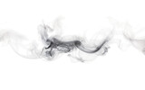 Light Black Smoke Image of Cloud From Fire Stock Isolated on Transparent Background PNG.
