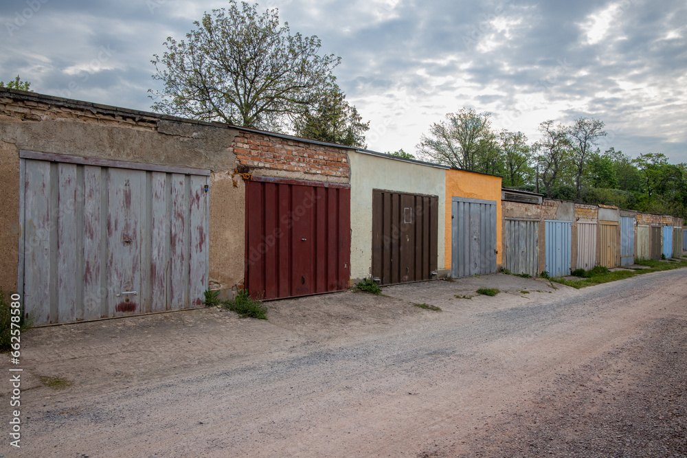 alter DDR Garagen Komplex Quedlinburg alter DDR Garagen Komplex Quedlinburg