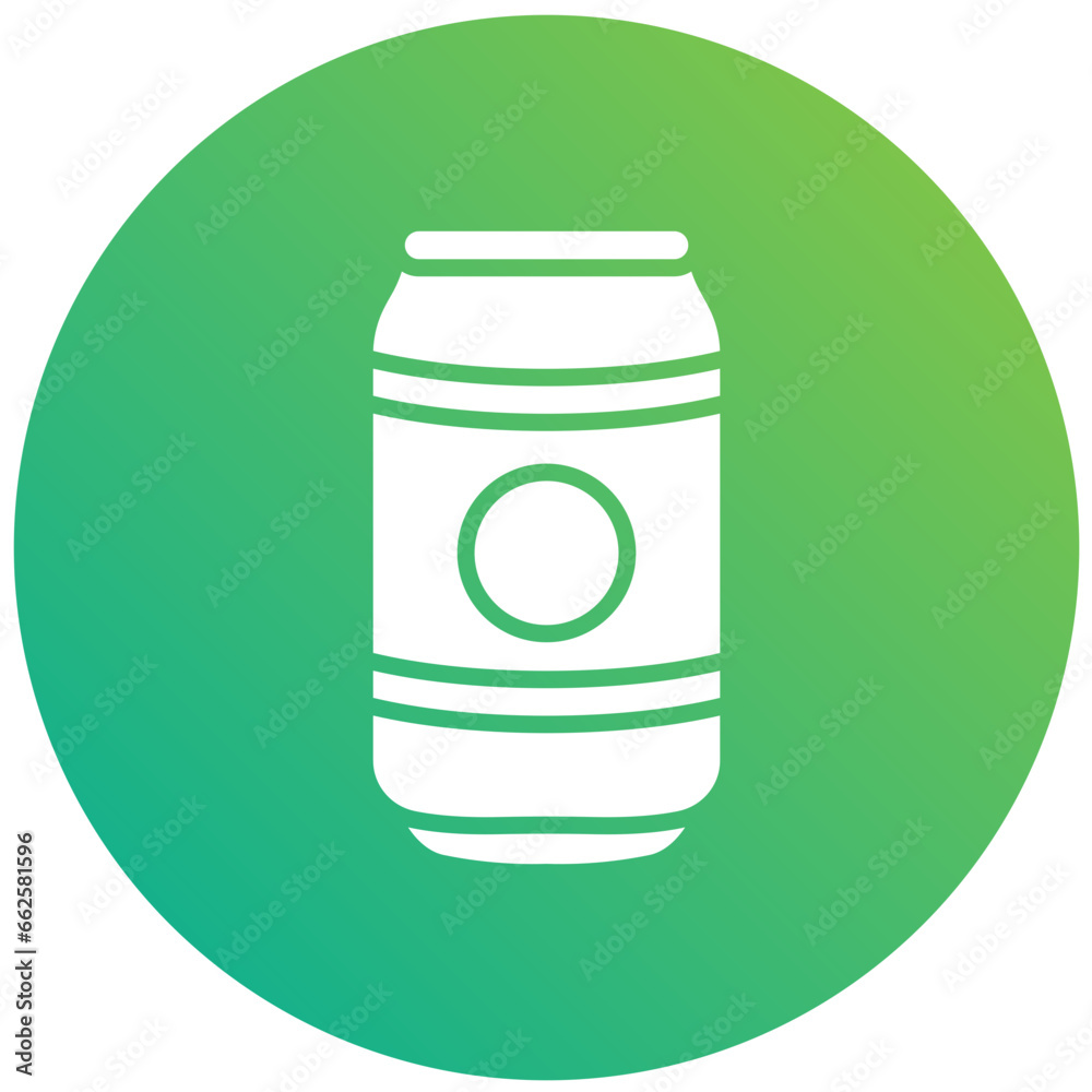 Can Vector Icon Design Illustration Can Vector Icon Design Illustration