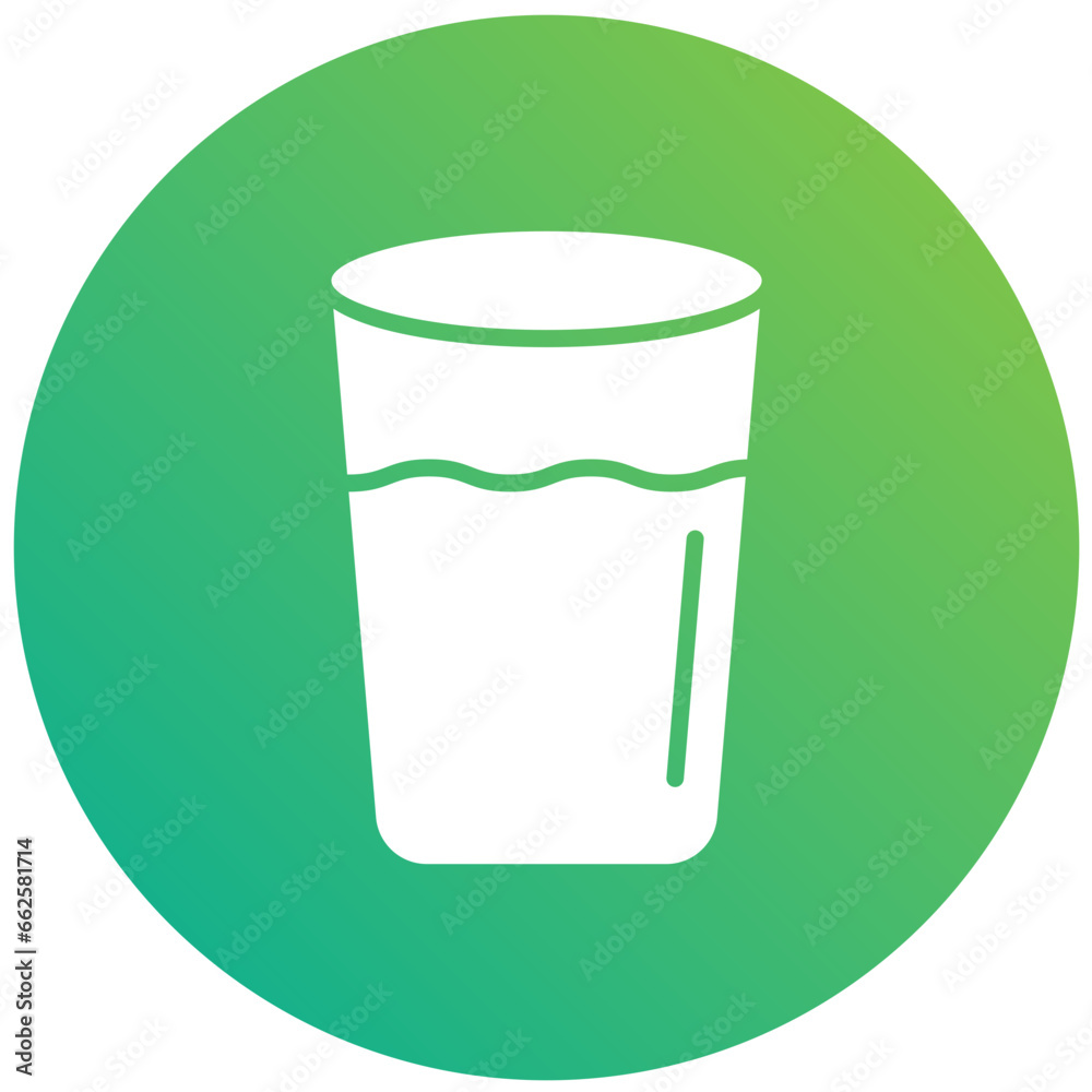 Glass Vector Icon Design Illustration Glass Vector Icon Design Illustration