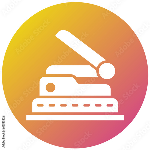 Hole Puncher Vector Icon Design Illustration