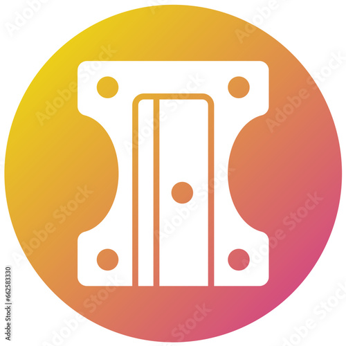 Pencil Sharpener Vector Icon Design Illustration