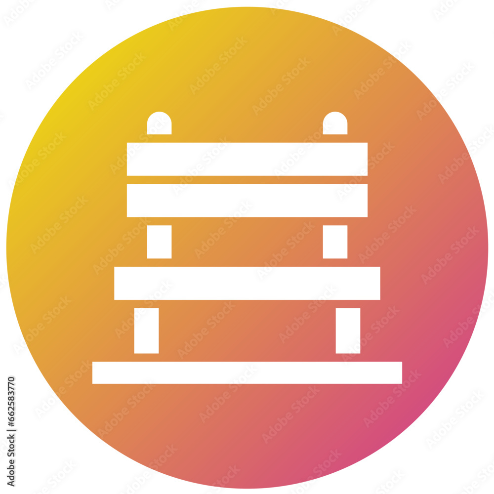 Bench Vector Icon Design Illustration Bench Vector Icon Design Illustration