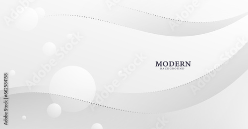 Abstract modern white and gray background