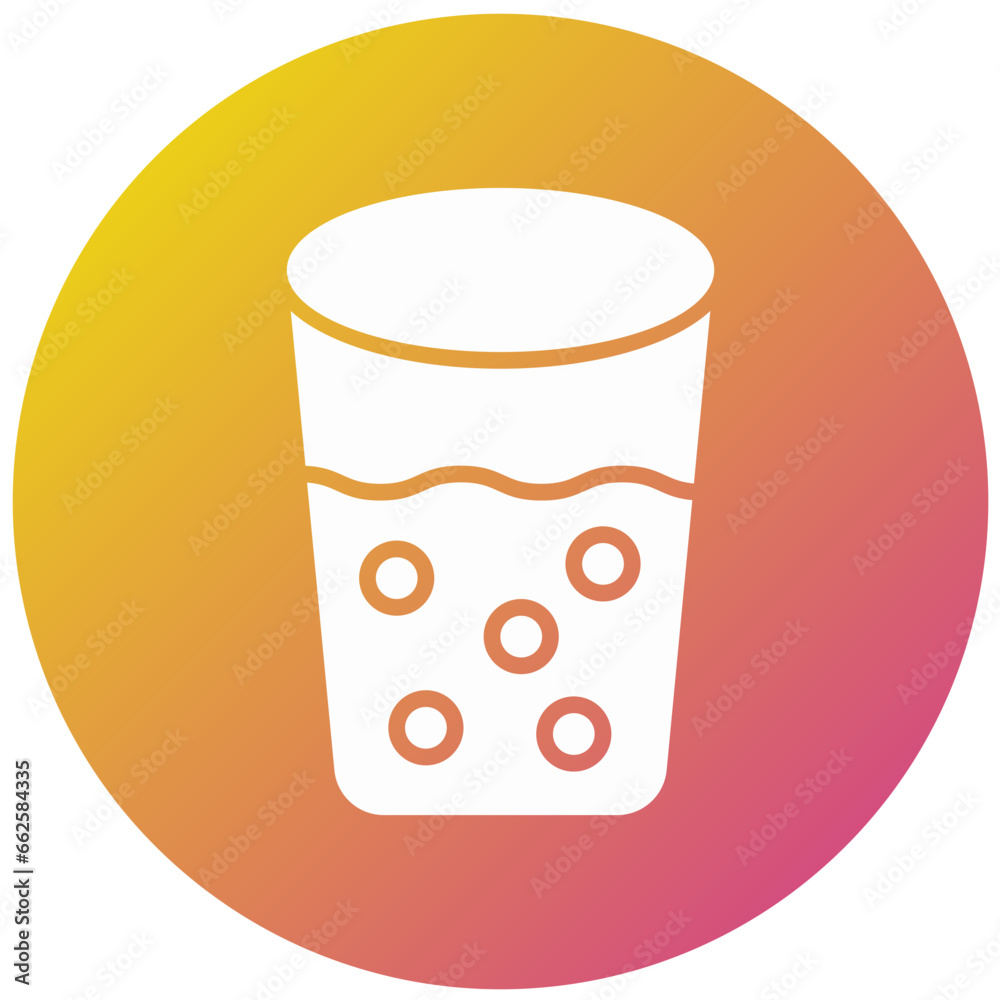 Shot Glass Vector Icon Design Illustration Shot Glass Vector Icon Design Illustration