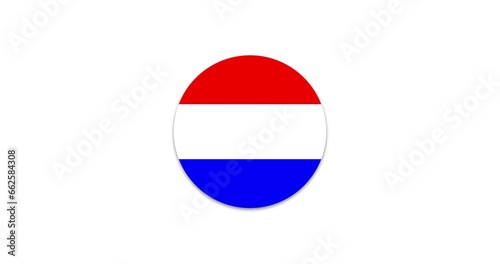 Netherlands flag icon, Western Europe