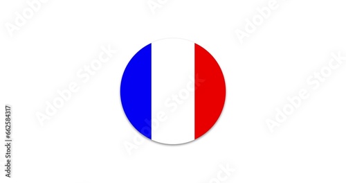 France flag icon, Western Europe