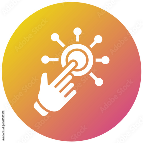 Interaction Vector Icon Design Illustration