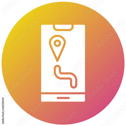 Maps Vector Icon Design Illustration