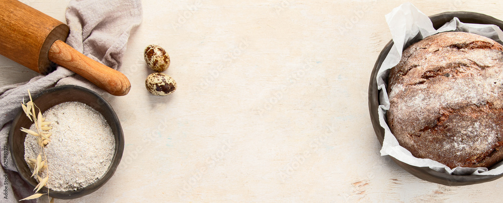 Healthy food baking, pastry. Freshly baked organic bread. Healthy food baking, pastry. Freshly baked organic bread.