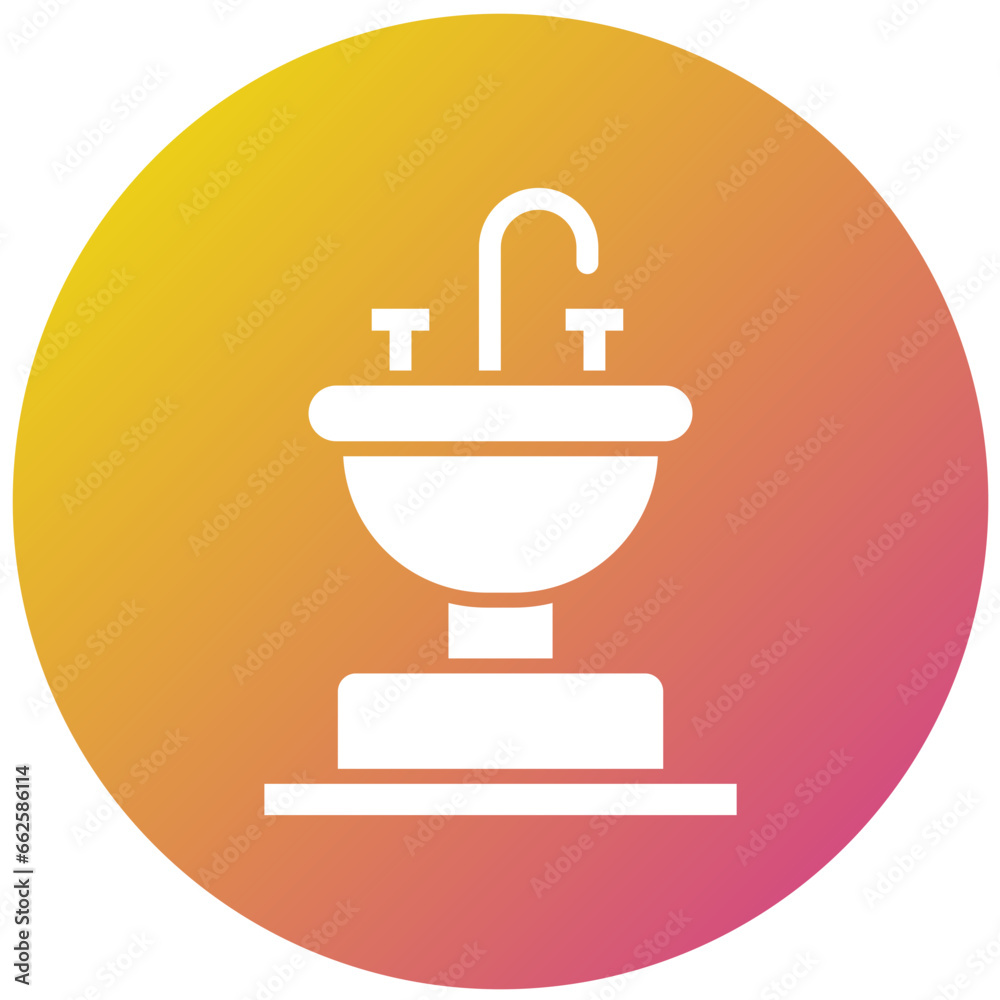 Sink Vector Icon Design Illustration Sink Vector Icon Design Illustration