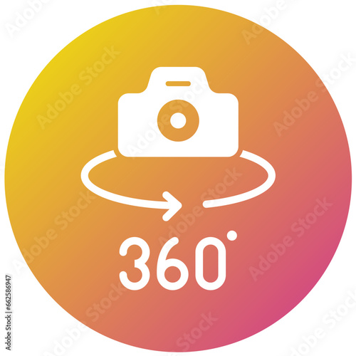 Panorama Vector Icon Design Illustration