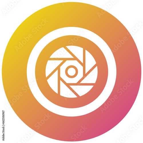 Diafragma Vector Icon Design Illustration