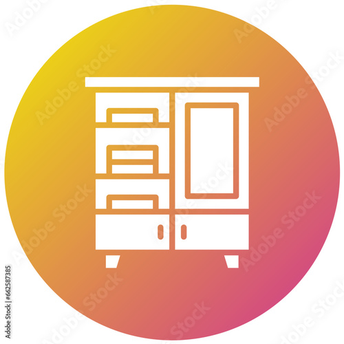 Dressing Room Vector Icon Design Illustration